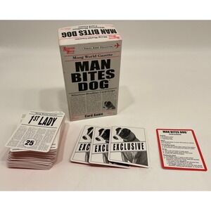 Man Bites Dog Card Game By University Games